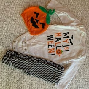 My First Halloween 3month Outfit
